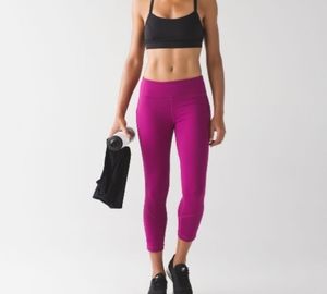 Lululemon Pace Rival Crop Size 8